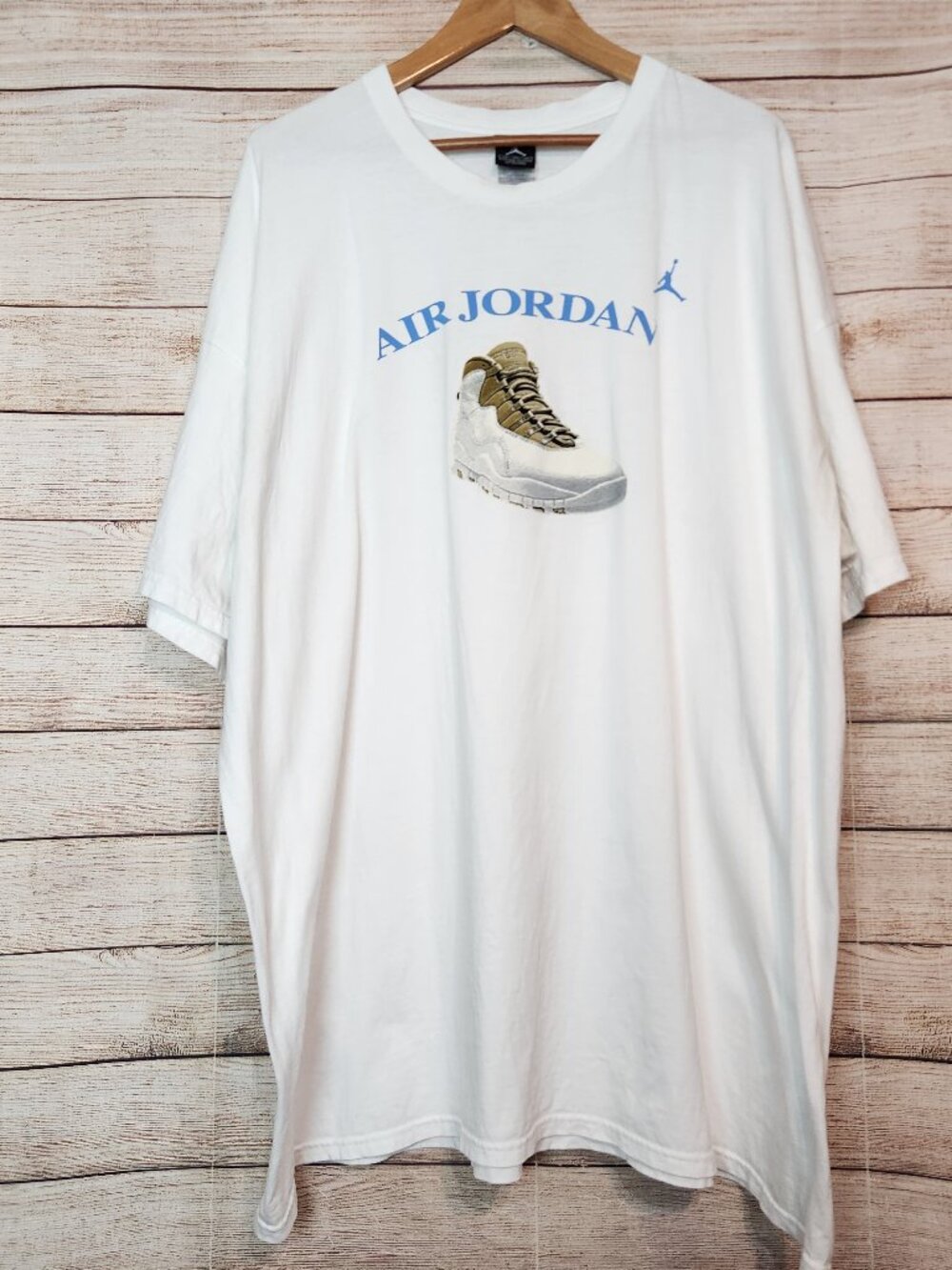 Vintage Air Jordan T-Shirt Size 3X Retro 10 Jumpman Nike Athletic Basketball